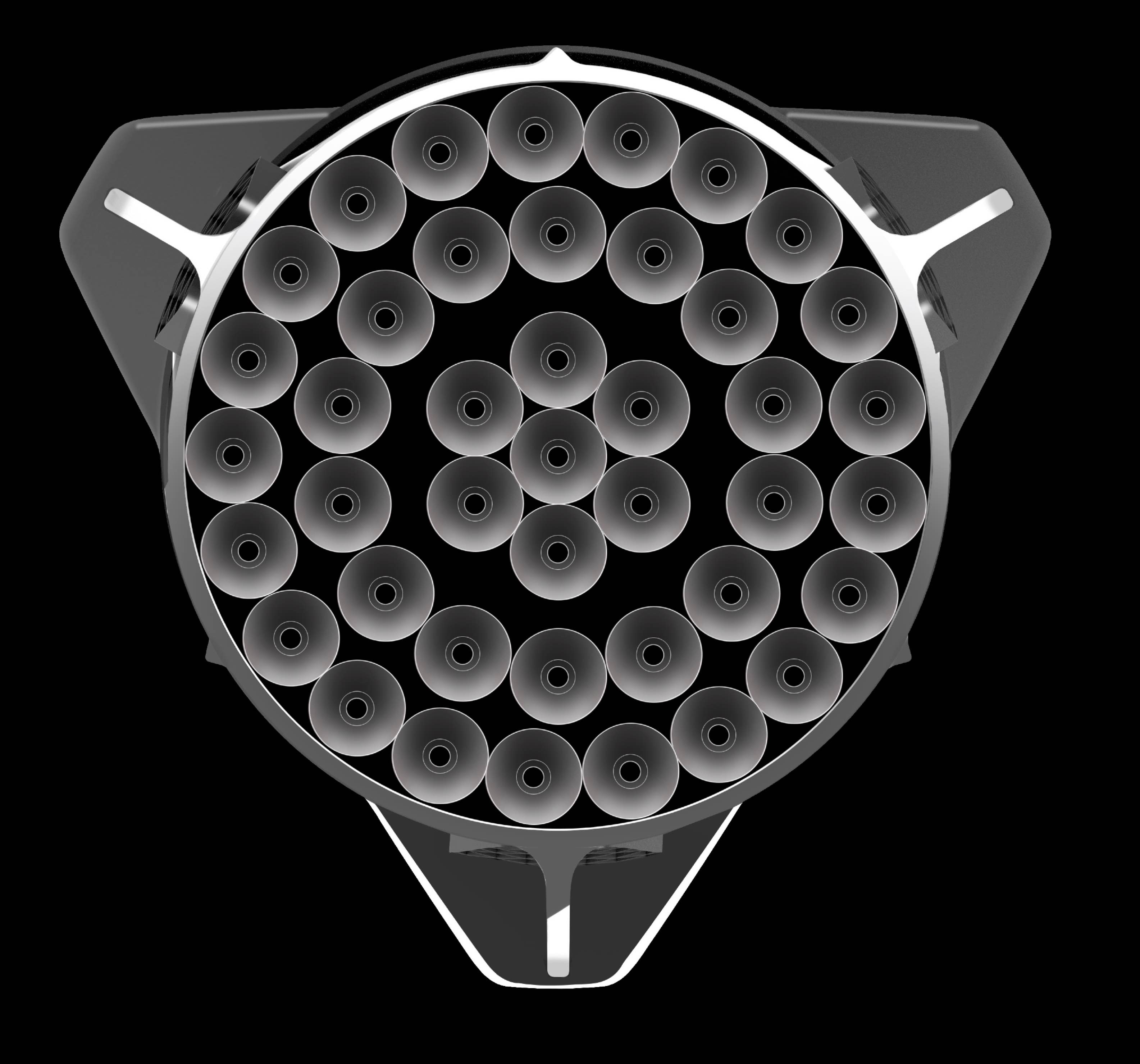 view of 42 Raptor engines